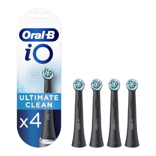 ΒΟΥΡΤΣΑΚΙΑ ΟΔΟΝΤΟΒΟΥΡΤΣΑΣ BRAUN ORAL-B iO ULTIMATE CLEAN BLACK X4(80765095)